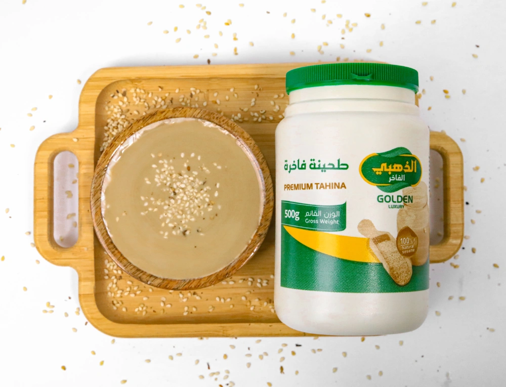 Rahash liquid tahini made from sesame seeds