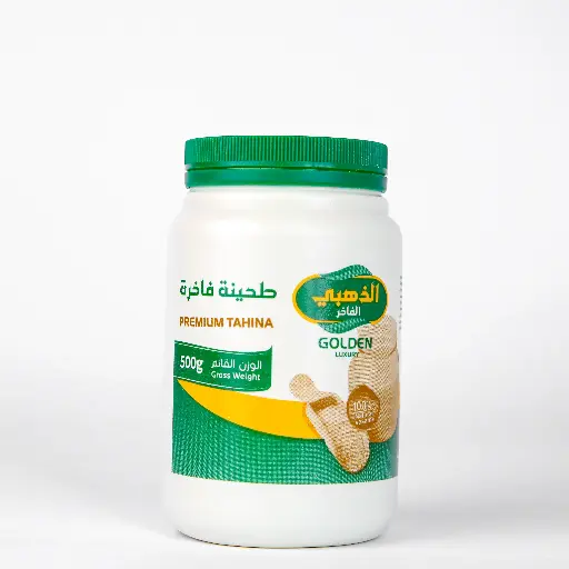 [G0004] طحينة سائلة الذهبي 500 جرام × 12