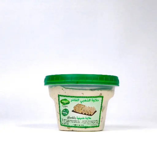 [G0019] Halwa Pistachio Golden Plain 500g*12
